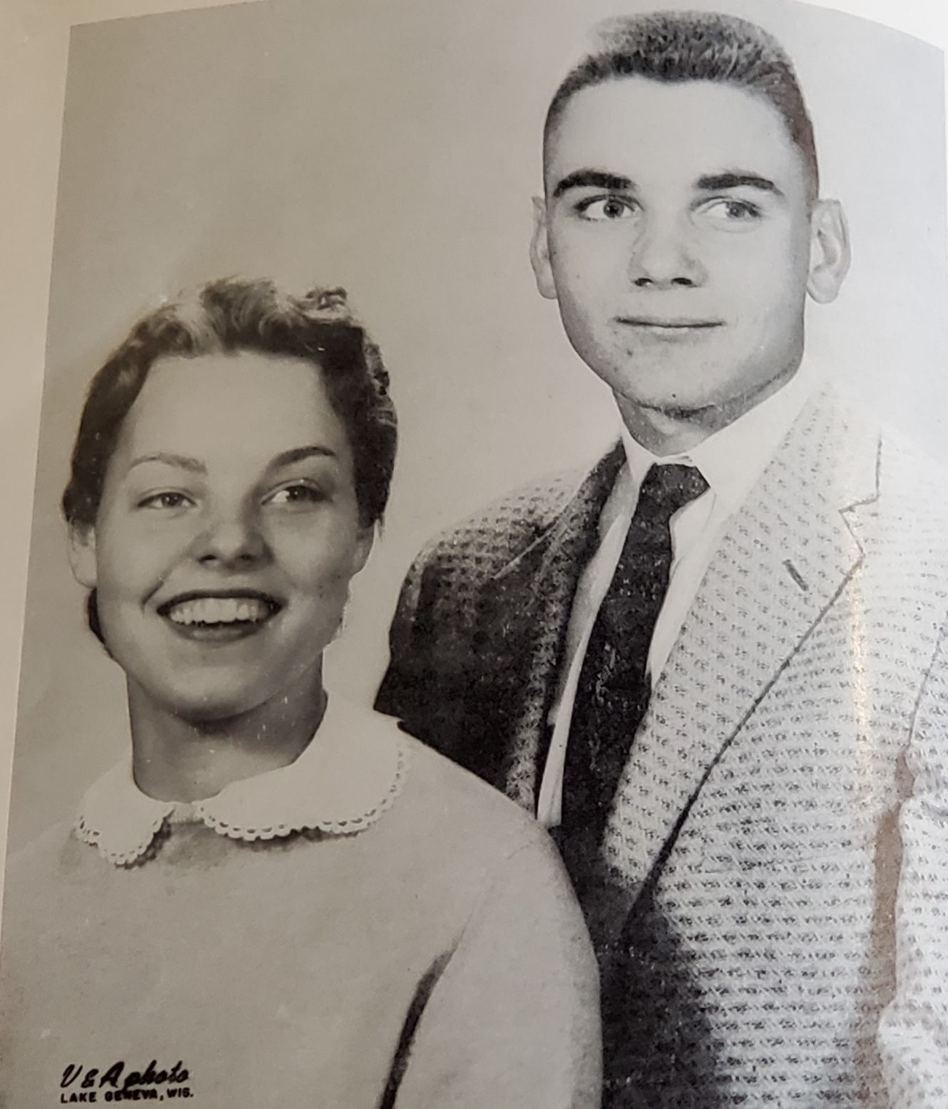 Dotty Hanny - Larry Reed 1957 prom king and queen